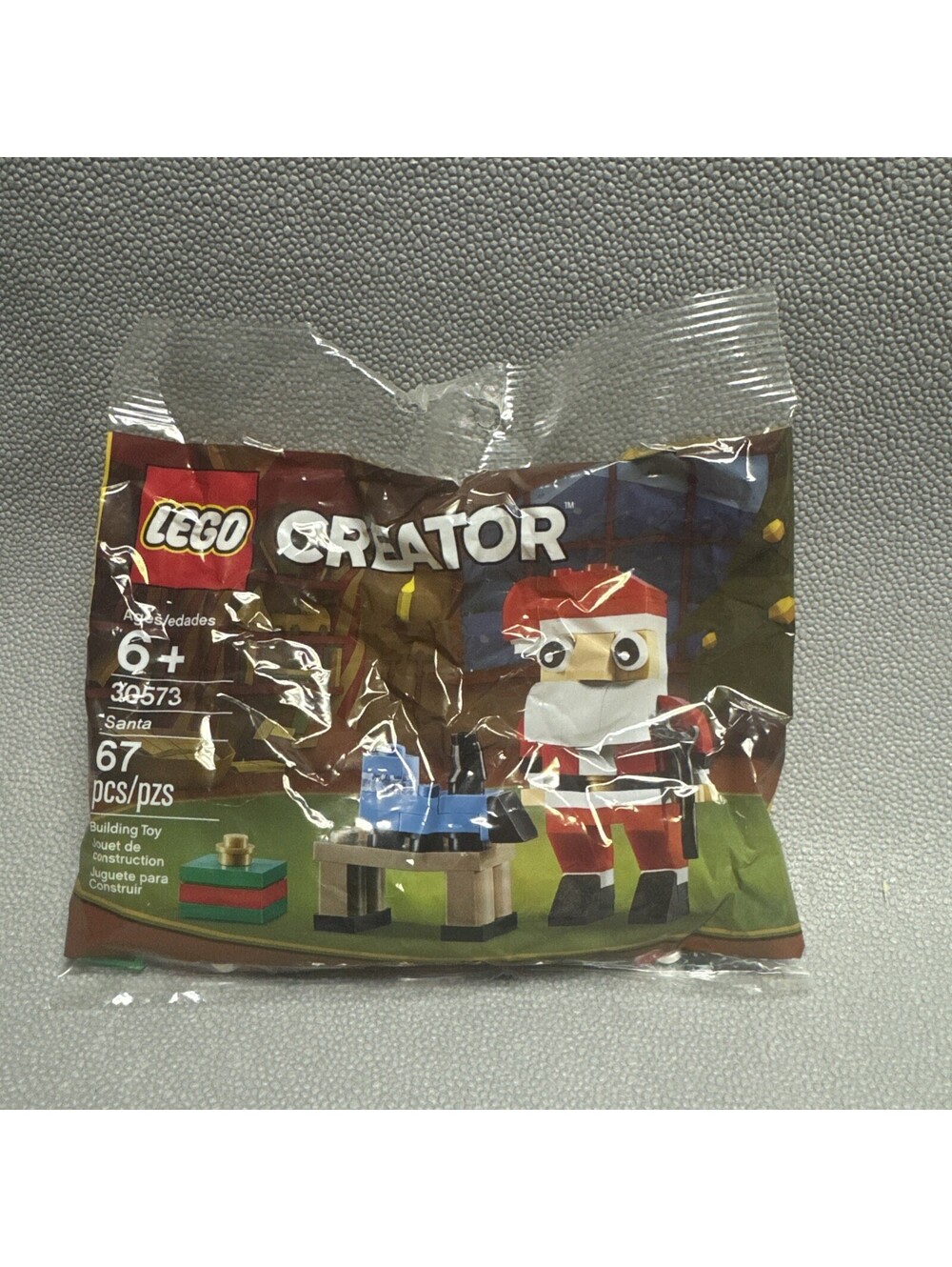 LEGO CREATOR: Santa Claus (30573) Christmas Polybag 67 Pcs New Sealed Holiday